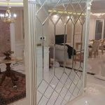 آینه دکوراتیو سفید
